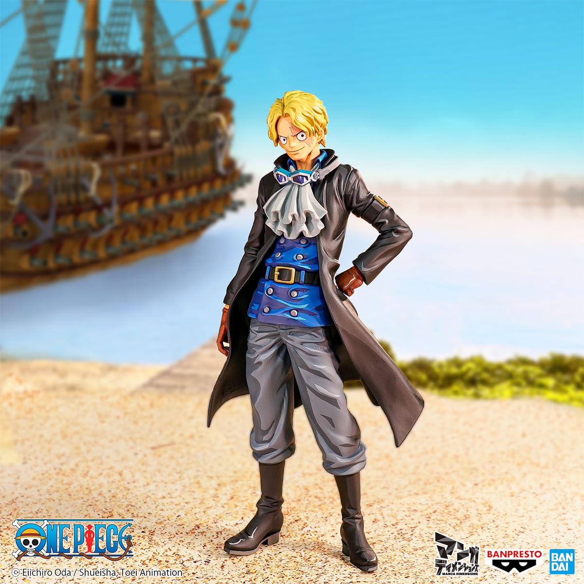 Banpresto Figura de Acción Sabo One Piece – Grandista 28cm BP19392 Multicolor
