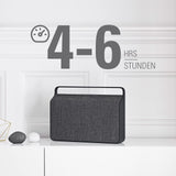 Vifa Copenhagen 2.0 Altavoz Bluetooth portátil con WiFi | Altavoz inalámbrico | Sonido Potente y equilibrado | Calidad de Audio excelente y Personalizado con un Clic | Diseño nórdico - Amarillo Arena