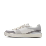 Clarks Men's Courtlite Race Sneaker, Light Grey Combi, 42.5 EU