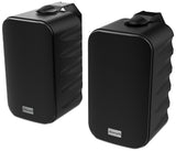 Audibax Delta 32 BT Black Pareja de Altavoces Bluetooth – Altavoces Activos de Alto Rendimiento para Pared – Compatible con Bluetooth - Alto Rango de Frecuencia (100Hz-20kHz) - Sonido Envolvente