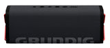 Grundig GBT Club Black - Altavoz Bluetooth, Soundbox, Bass, 20 W RMS de Potencia de Salida Total, Alcance de hasta 20 Metros, más de 20 Horas de duración de la batería, función de Banco de energía,