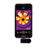 Seek Thermal Compact Cámara de imagen térmica con conector USB-C y carcasa hermética protectora para dispositivos iPhone, Negro