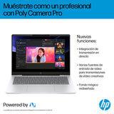 HP OmniBook 7 AI 14" OLED 2K, Ordenador Portátil Intel Core Ultra 7-255H, 32GB RAM, 1TB SSD, Gráficos Intel, Windows 11 Home, Wi-Fi 7, Gris - Teclado QWERTY Español
