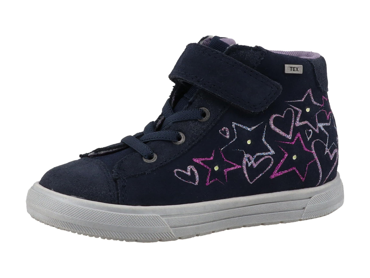 Lurchi Blanca-Tex, Zapatillas, Azul Marino, 30 EU