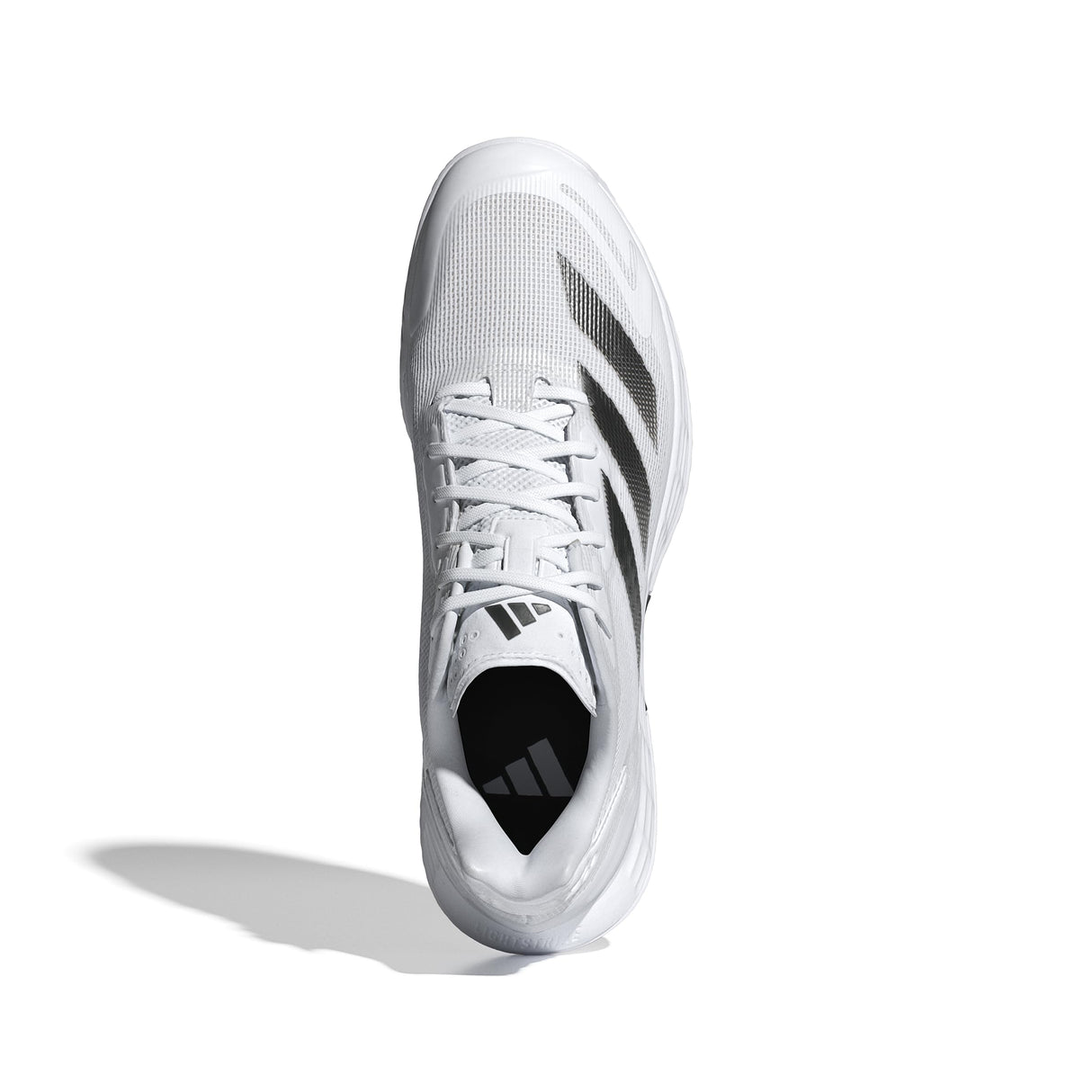 adidas Defiant Speed 2 Tennis Shoes, Zapatillas de Tenis Hombre, Cloud White/Core Black/Grey One, 40 2/3 EU