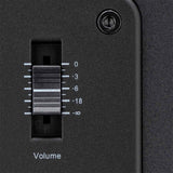 Fluid Audio Subwoofer de Estudio Activo F8S (Amplificador de Clase D de 200 W, Respuesta en frecuencia de 30-200 Hz, Compacto y Potente, con Pedal de Control de Graves),Negro