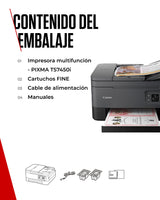 Canon Pixma TS7450i Impresora Multifunción 3 en 1, Sistema de Inyección de Tinta, Impresión, Escaneo y Copia, WiFi, Pixma Print Plan, Impresión a Doble Cara, ADF de 35 Hojas, Bandeja Posterior,Negro
