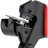 KNIPEX Crimpadora para sistema de mordazas intercambiables para mordazas intercambiables con mangos multicomponente 200 mm, 97 43 66 EVO