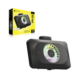 CORSAIR iCUE Link XG3 RGB Hybrid Bloque de Refrigeración Liquida para GPU - Refrigeración Personalizada Híbrida - Se Adapta a AMD RX 7900 XT(X) - Negro