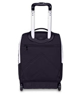 Seven Juventus Big Trolley escolar fijo, blanco y negro, 2 en 1, doble uso, trolley y mochila, escuela primaria, niño, fútbol, Negro, Talla única, Casual