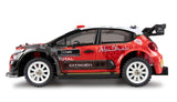 Amewi Hyper Go Citroen C3 WRC Rallye/Drift 4WD 1:14 sin escobillas con giroscopio 45 km/h RTR, Color Negro y Rojo