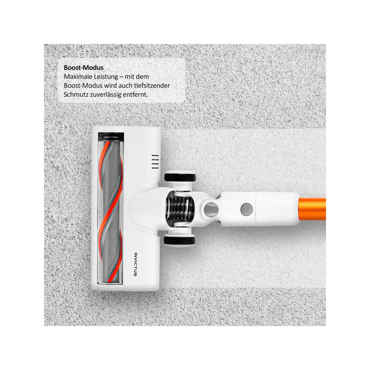 Genius A06182 Aspirador inalámbrico, Naranja