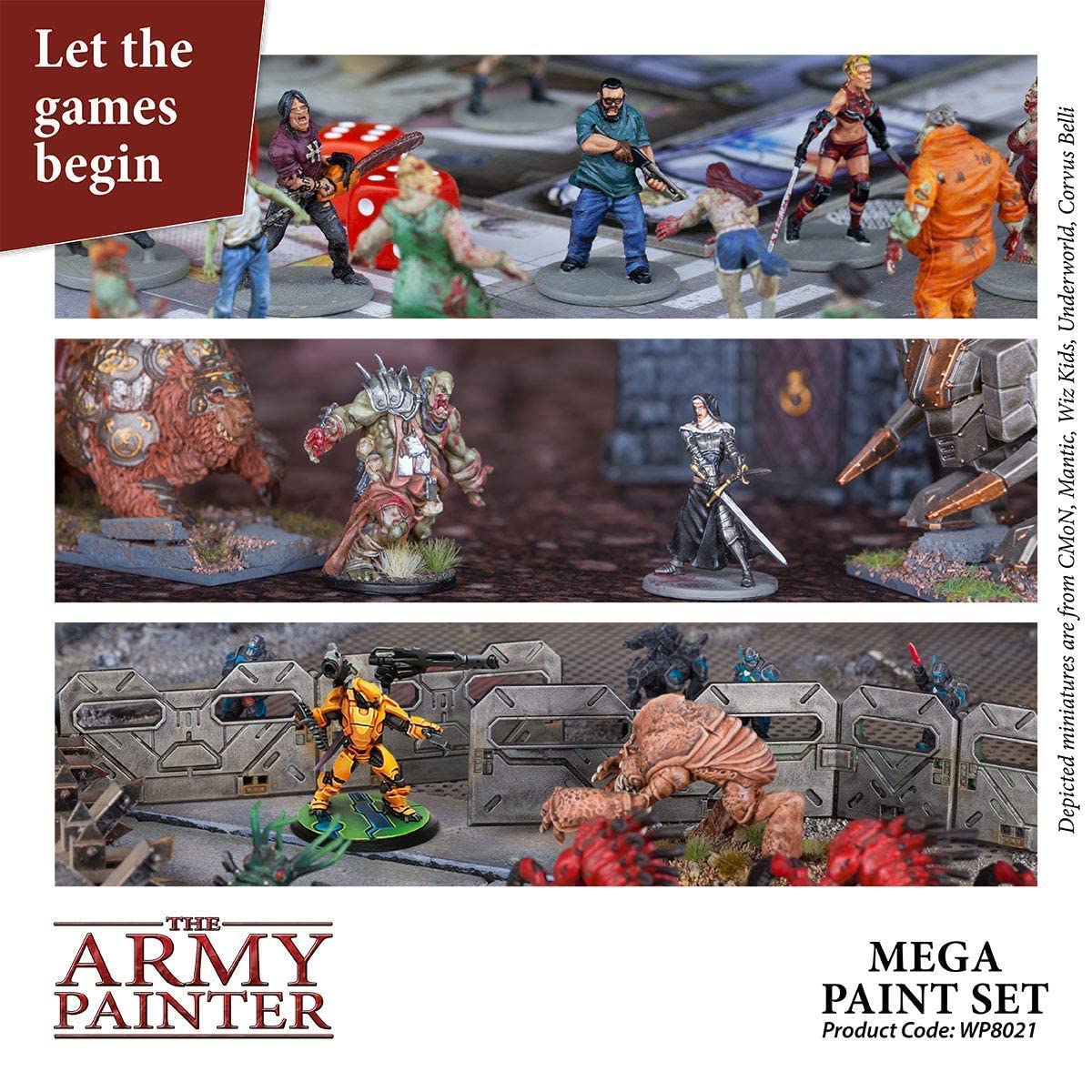 The Army Painter – Warpaints Mega Paint Set III
