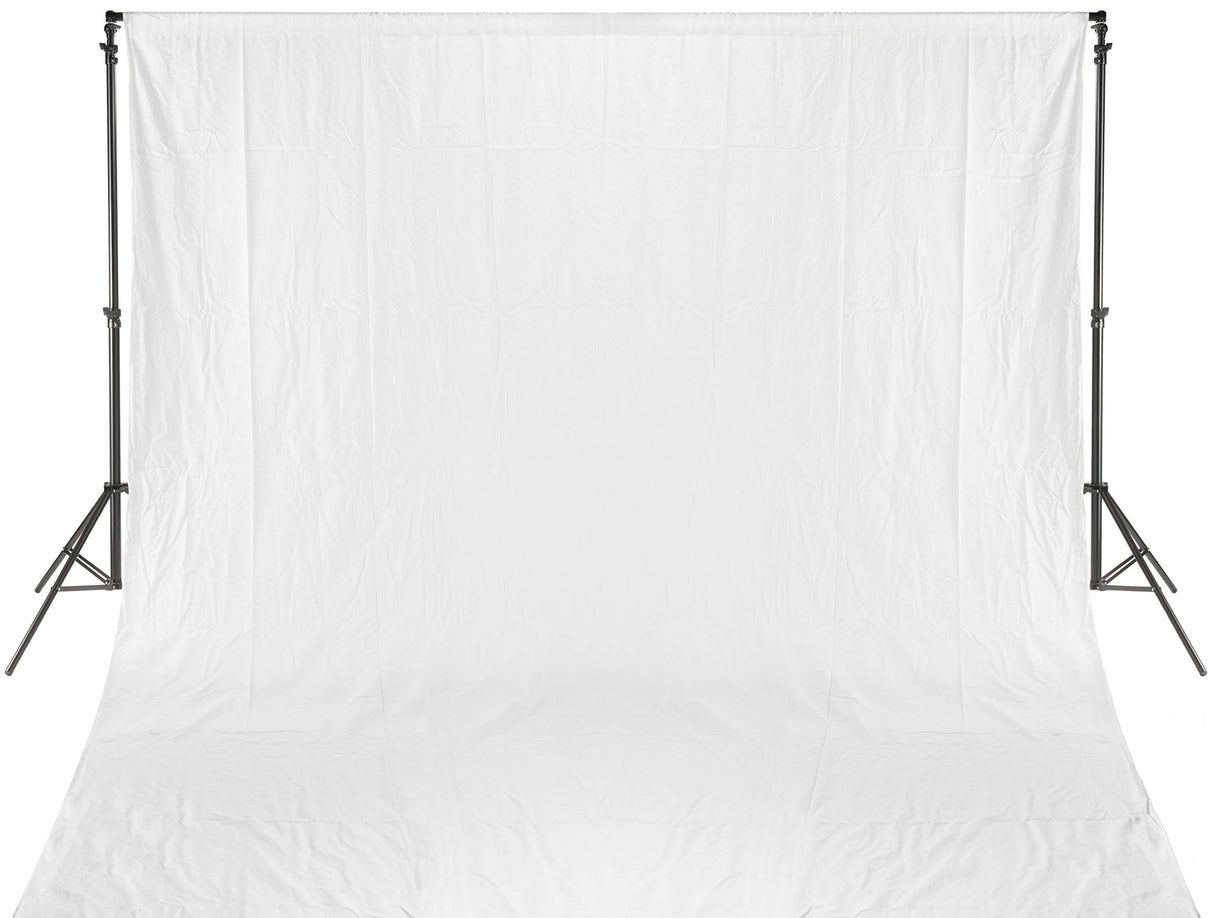 Bresser Fotostudio BR-2120 - Set de luz de día y Fondo (1600 W, con Sistema de Fondo, lámparas, trípode y Paraguas)