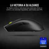Corsair M75 Air Wireless Ratón Ultraligero para Juegos – 2.4GHz & Bluetooth – 26,000 PPP – hasta 100 Horas de Batería – Compatible con iCUE – Negro