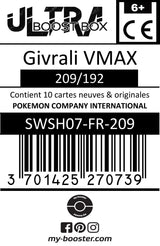 my-booster-SWSH07-FR-209 Company Cartas Pokémon (SWSH07-FR-209)
