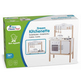 New Classic Toys New Classic Toys-11050 11050-Cocina Moderna, Color Madera, Blanco (11050)