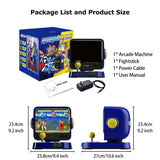 RETRO STATION Capcom Consola Arcade, Precargado con 5 Juegos de la Serie Street Fighter y 5 Juegos de la Serie Mega Man