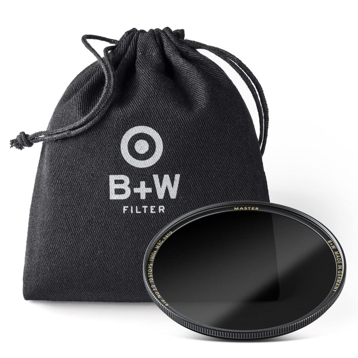 B+W MRC Nano Master 1101614 ND 3,0 - Filtro Gris (67 mm, 16 Recubiertos, Fino, Premium), Color Negro