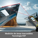 Leica DISTO X6-P2P Paquete: Set de medidor láser de Distancia de última generación con Adaptador Leica DST 360-X, trípode Tri 120 y tablilla de puntería GZM 3 en Estuche (Uso en Interior y Exterior)