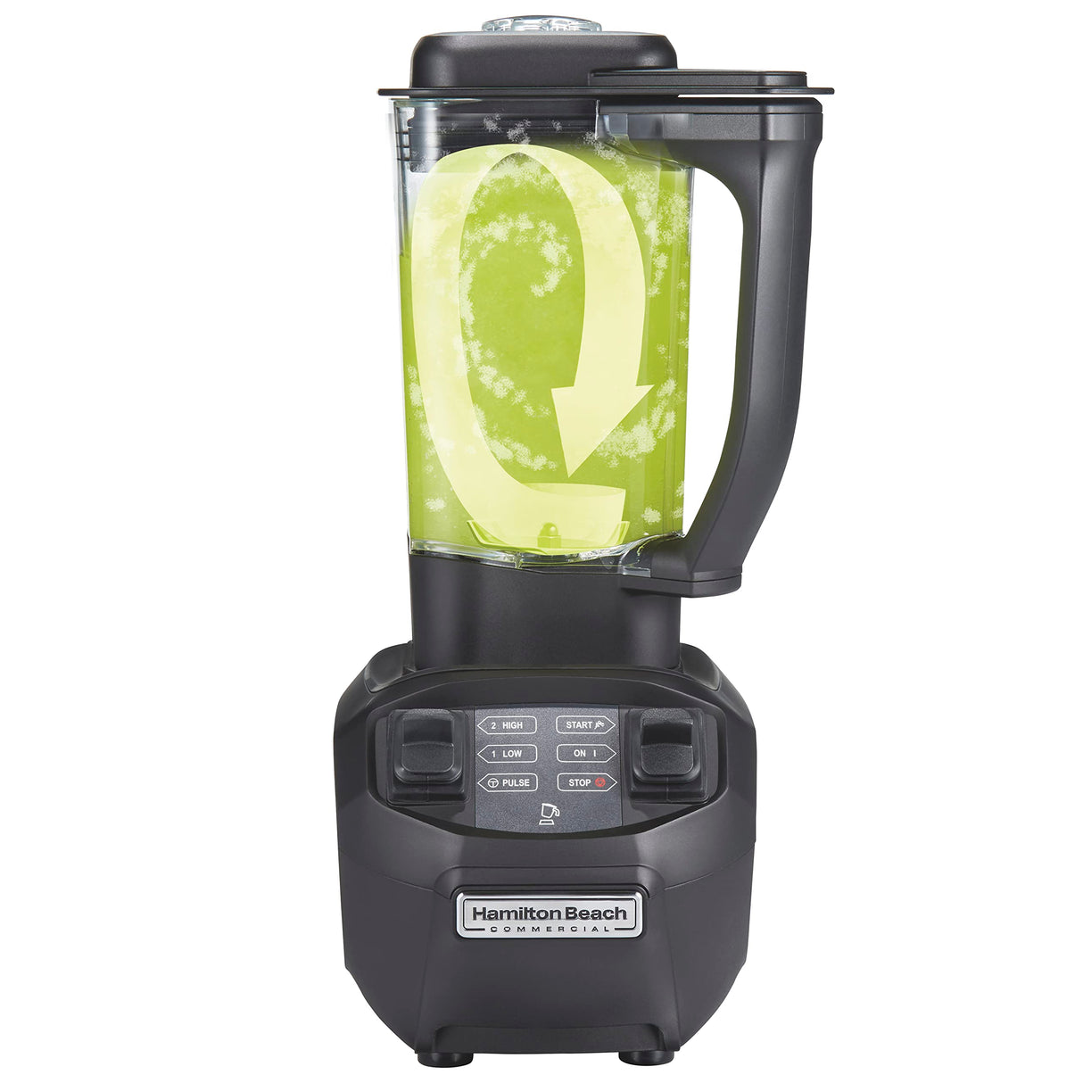 Hamilton Beach ® Rio® Drink Blender, HBB255-CE, 1.6HP, 1,4 L, libre de BPA, contenedor de copoliéster, 220-240 V, color negro