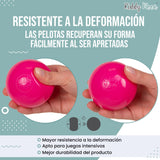 KiddyMoon 700 ∅ 7Cm Bolas Colores De Plástico para Piscina para Niños, Azul Celeste