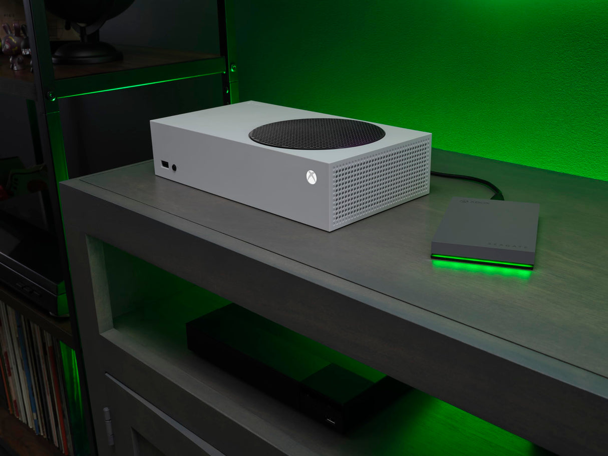 Seagate Game Drive for Xbox 5TB, Unidad de disco duro (HDD) externa portátil, USB 3.2 Gen 1, negra, certificación Xbox, LED RGB, Rescue Services (STKX5000100)