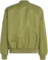 Calvin Klein Jeans Bomber Jacket J30J325110 Chaquetas de Tejido, Verde (Dark Juniper), M para Hombre