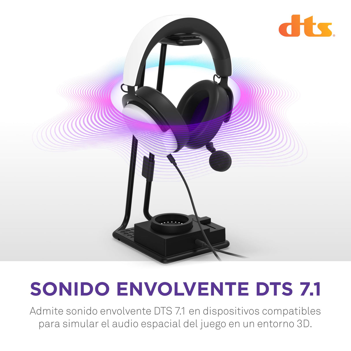 NZXT Relay SwitchMix Ap-USMSM-B1 - Soporte para Auriculares y Mezclador de Audio de PC Gaming - Cambio Audio de los Auriculares y el Altavoz - Negro