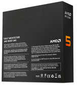 AMD Ryzen 5 9600X Procesador (Tarjeta gráfica Radeon integrada, 6 núcleos/12 Threads, 65W DTP, Socket AM5, 38MB Caché, Reloj de Aumento máx. hasta 5.4 GHz, sin Ventilador)
