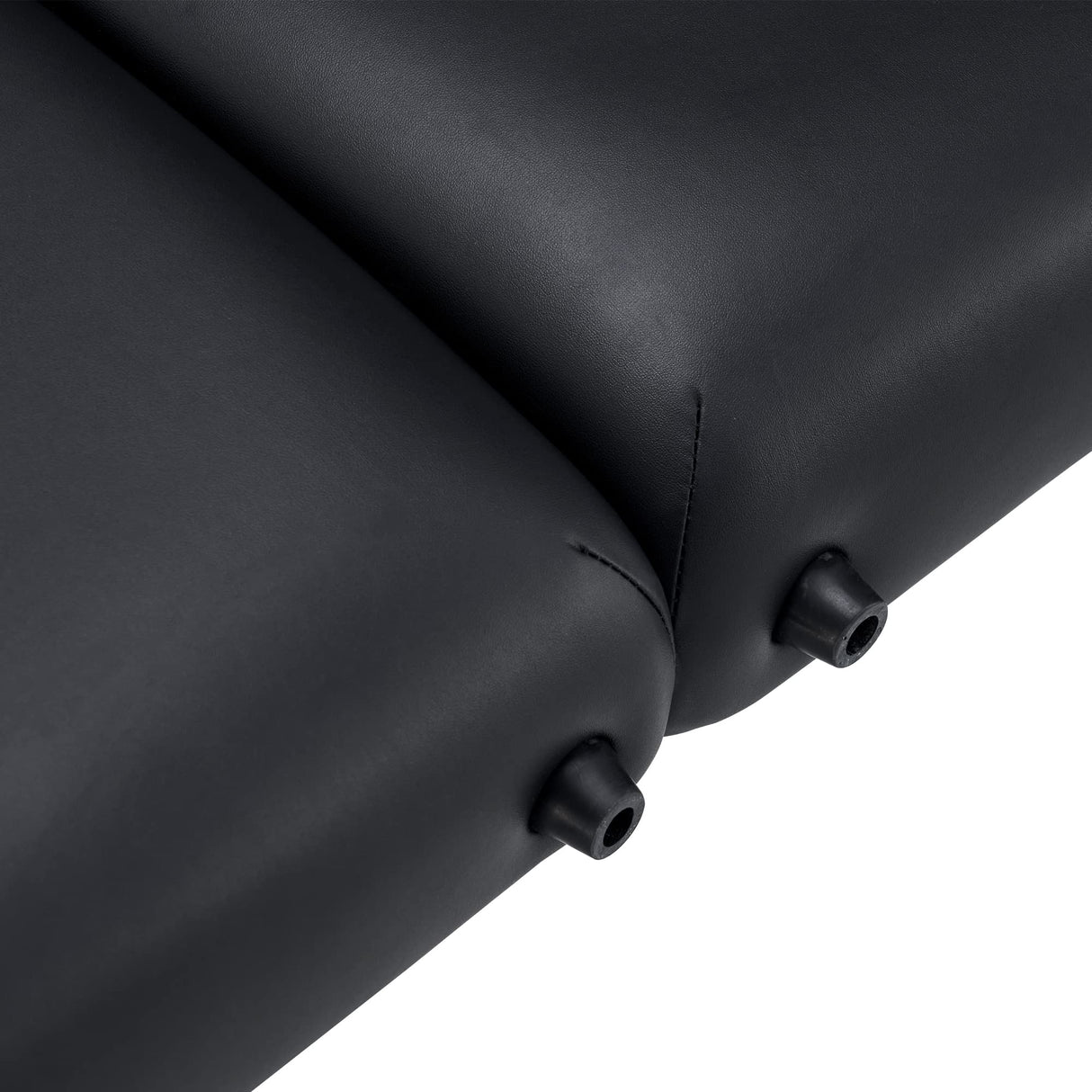 Master Massage Banco de Masaje Plegable de Madera, Negro, 71 cm
