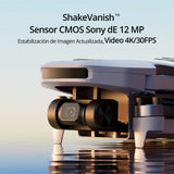 Potensic ATOM SE Combo GPS Drone con Cámara 4K, 62 Mins de Vuelo, Menos de 249g, EIS, Max 4KM Transmisión, Velocidad Max 16m/s, Tecnología ShakeVanish, FPV con Auto-Retorno para Adulto, C0