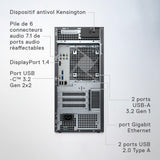Dell XPS 8960 - Ordenador de sobremesa, procesador Intel Core i7-13700, 16 GB RAM, 512 GB SSD+ 2 TB, gráficos NVIDIA GeForce RTX 3060 Ti 8GB GDDR6, Windows 11 Home, Negro