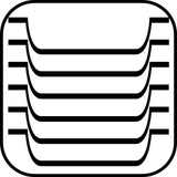 APS 30510 - Cuenco (aluminio, antiadherente, 45 x 45 cm, altura 10 cm, 5,6 L), color negro y plateado