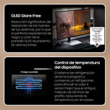 Samsung 2160, 16:9, 240Hz, 0,03ms, FreeSync Premium Pro, Antirreflejos, Modo Eye Saver, Flicker Free, Plateado, Versión 2024