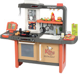 Smoby Infantil Kids Restaurant con Tres Zonas diferenciadas, INlcuye 73 accesoruios, Color (312304)