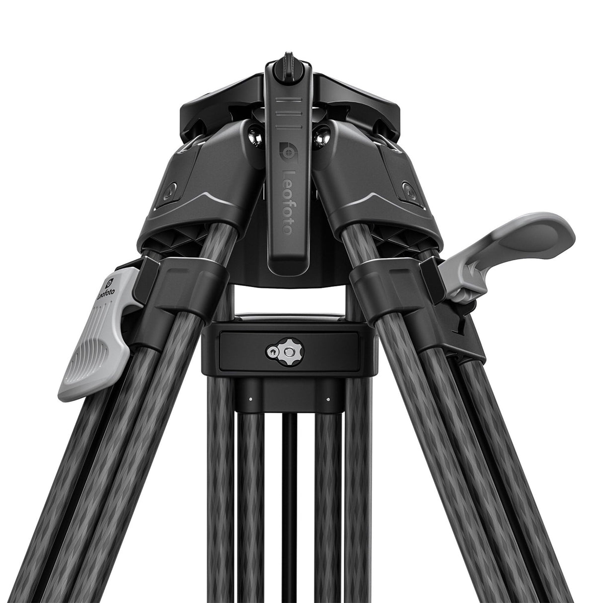LEOFOTO Trípode de Carbono LVF-163C + FH-10 Kit de trípode de vídeo
