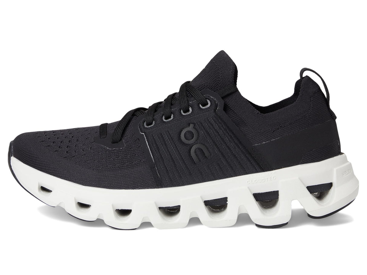 ON RUNNING CLOUDSWIFT 4, Sneaker Mujer, Negro y Blanco, 38.5 EU