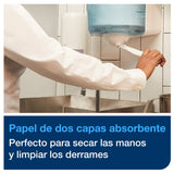 Tork 473474 Reflex Papel de secado Extra/Advanced / 2 capas/Papel multiuso compatible con el sistema M3 / 9 bobinas x 67 m de largo/color blanco
