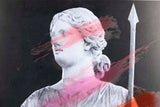 CUADRO HEXAGONO CENTRO C/MARCO 100X5X100 CM
