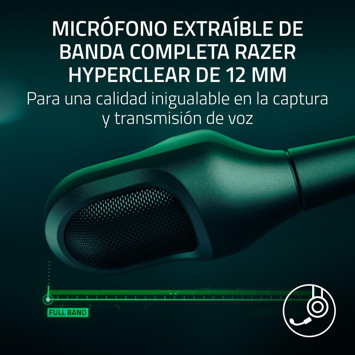 Razer BlackShark V3 Pro for PlayStation - Auriculares inalámbricos para esports con cancelación activa de ruido ANC - Controladores de 50mm - HyperSpeed 2,4GHz - Spatial THX - PS5/PC | Negro