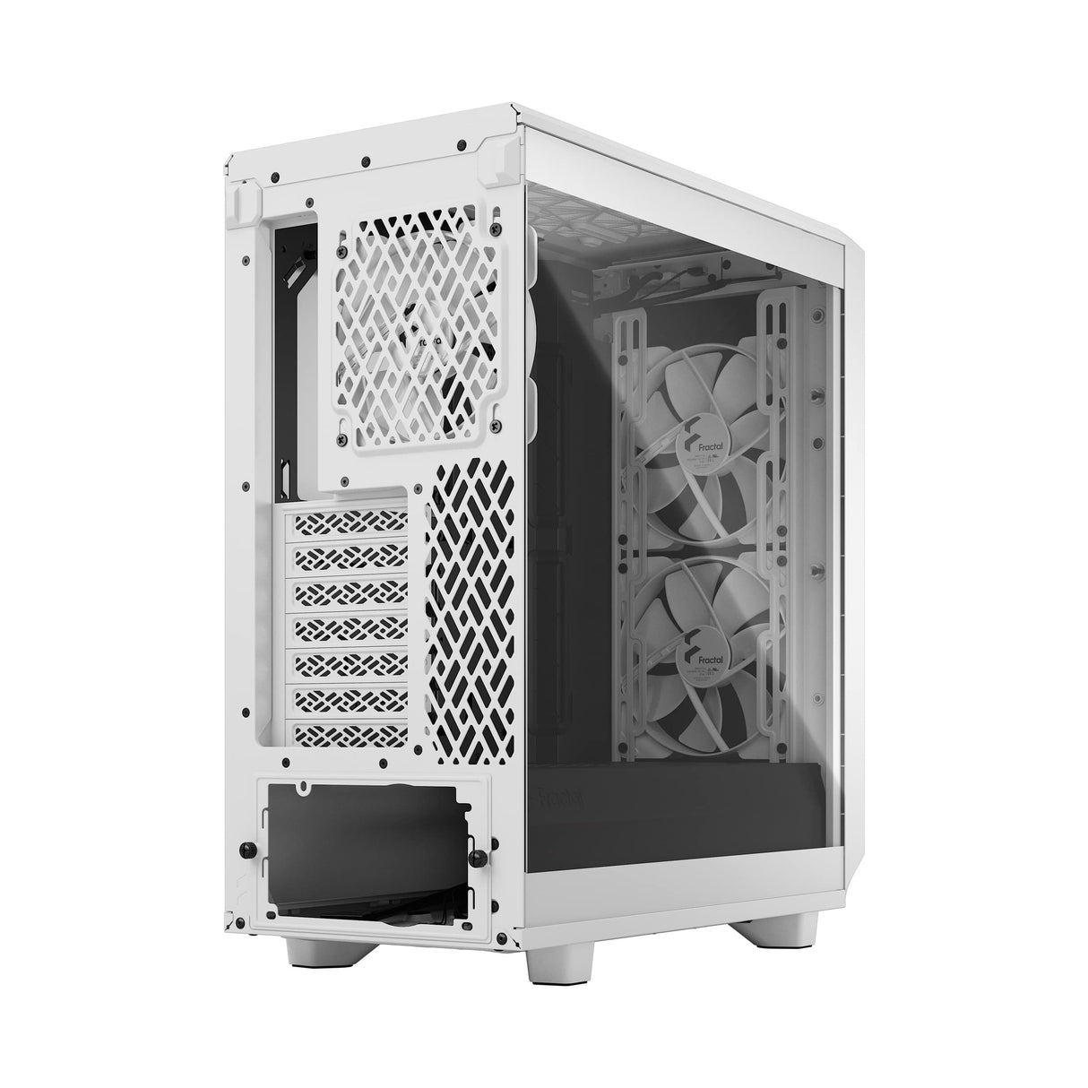 Fractal Design Meshify 2 Compact Lite White TG Clear