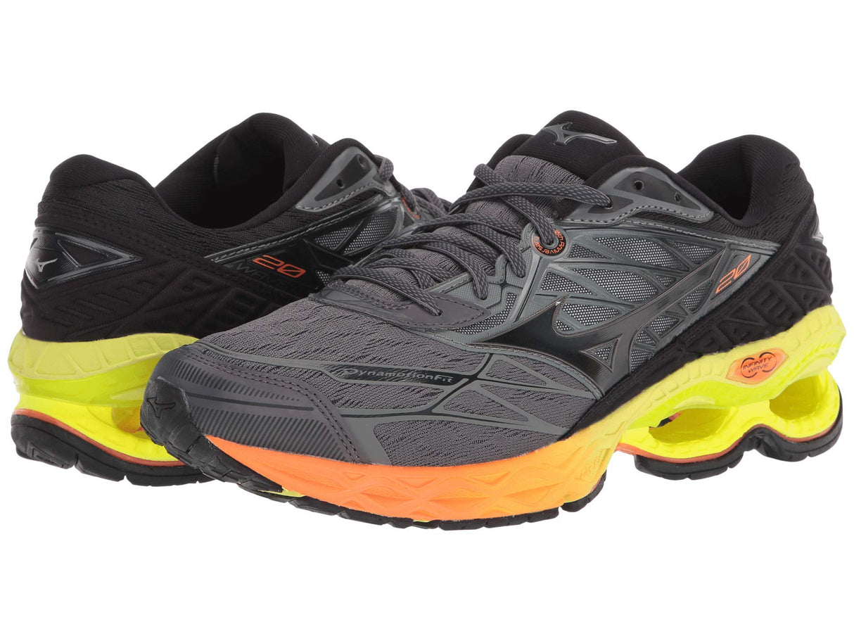 Mizuno Wave Creation 20-Zapatillas de Correr para Hombre, Phantom/Castlerock, 44.5 EU