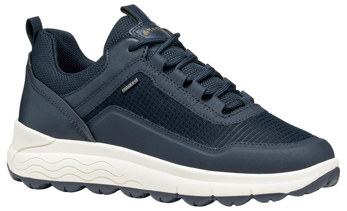 Geox D Spherica 4x4 B ABX, Zapatillas Mujer, Azul, 37 EU