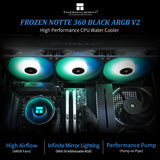 Thermalright Frozen Notte 360 (negro) - Watercooling AIO