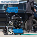 Scheppach Limpiador de Alta Presión Térmica HCP5000-4,3 KW - Motor de Gasolina 4 Tiempos 5,9 CV - Presión 241 Bar - Flujo 570 l/h - Arrancador de Cable - Accesorios Incluidos