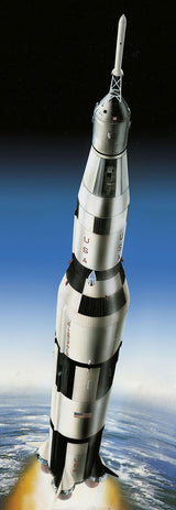 Revell 03704, Kit de Modelos de plástico, Apollo 11 Saturn V Rocket,Escala 1:96