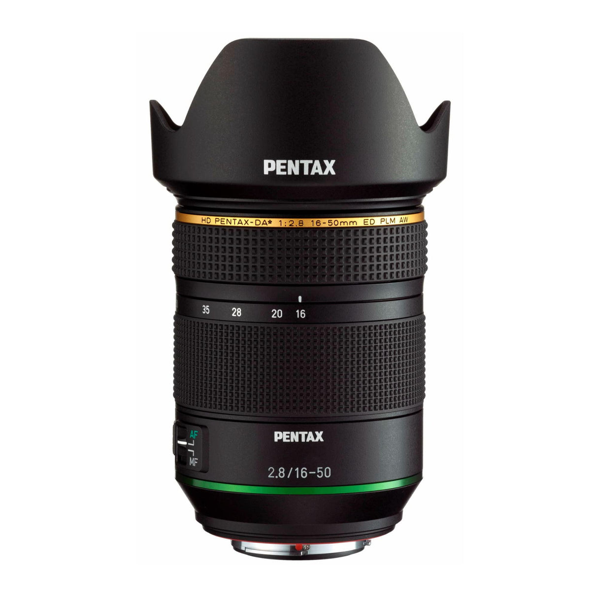 HD Pentax DA 16-50 mm F2,8ED PLM AW 28030 - Objetivo de Zoom estándar con Gran Apertura para Uso con cámaras réflex Digitales con Formato K-Mount APS-C