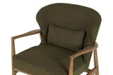 SILLA MADERA FRESNO MARRON 59x56x80 CM