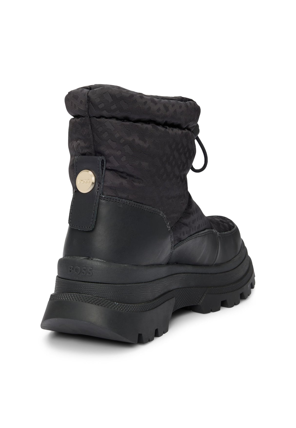 BOSS Foster_Bootie_CBBNY, botín Mujer, Negro, 37 EU